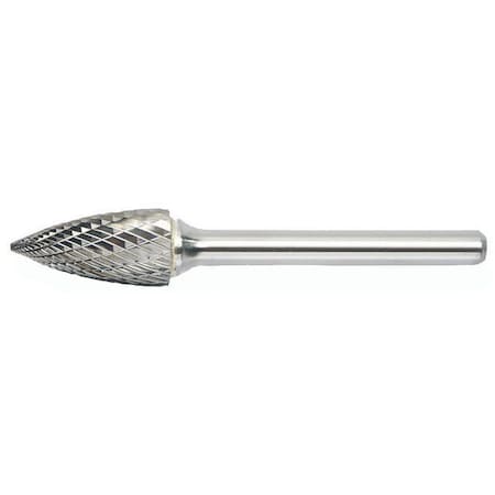 Mastercut Tool Corp. M11761 12.7x25x6x178 Pointed Tree Singlecut SG-5MML6SC